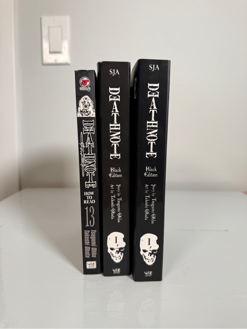Death Note Manga Bundle: 2x Black Edition Vol 1 + How to Read 13